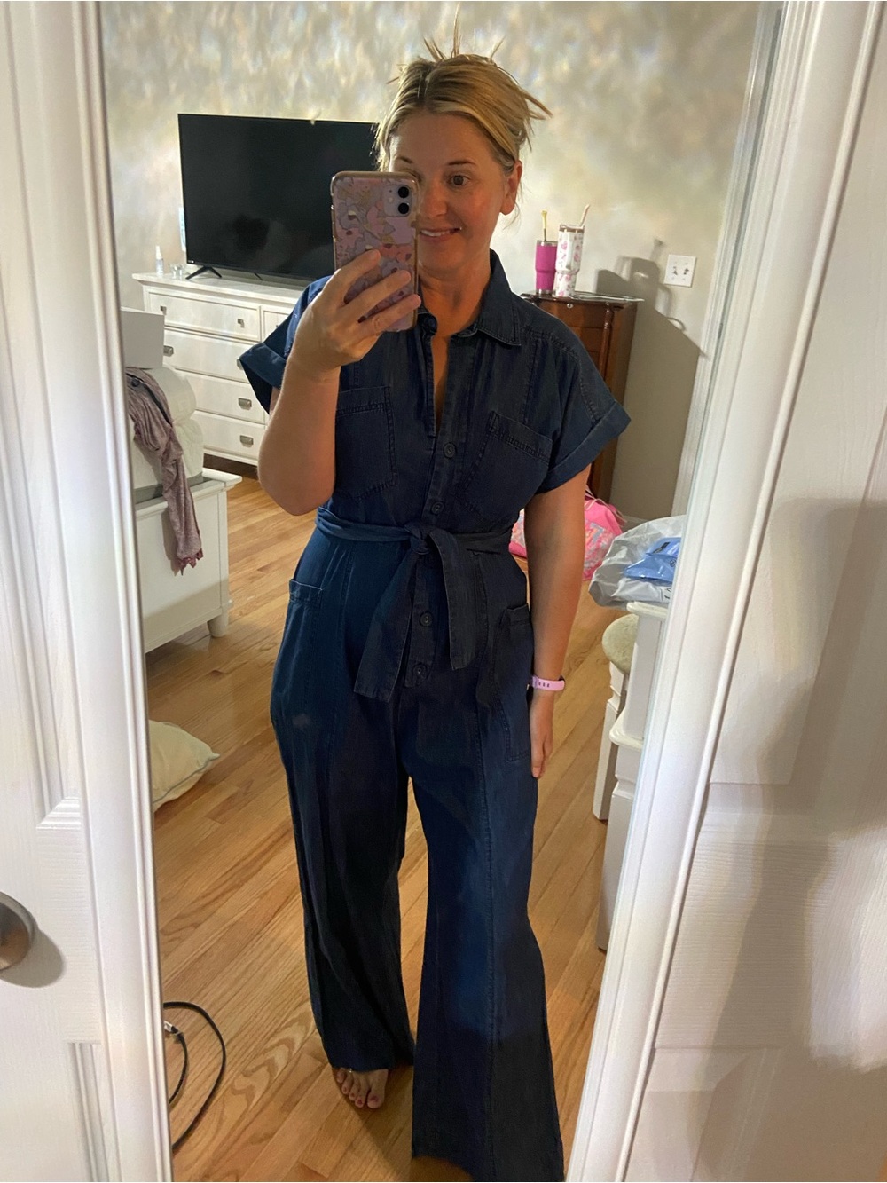 Shore Denim Jumpsuit
